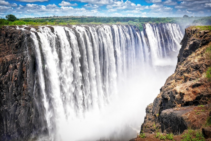 DALLE CASCATE VICTORIA ALLA NAMIBIA IN CAMPO TENDATO Africa