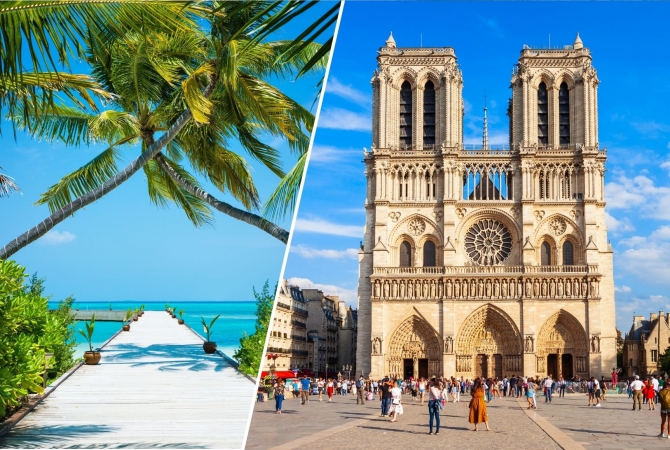 CHE MIX! Francia Loira & Maldive Europa