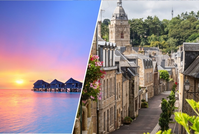 CHE MIX! Francia Normandia & Maldive Europa