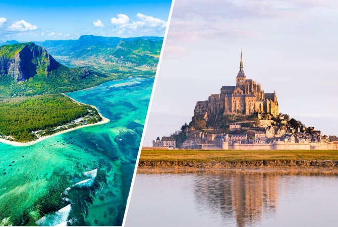 CHE MIX! Francia Normandia & Mauritius Europa